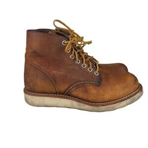 Red Wing 9111 Classic Round Copper Rough Tough Heritage Boots Women's 5.5